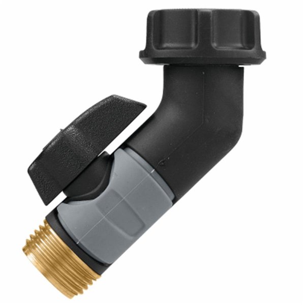 Orbit Irrigation Green Thumb Pro Flo Metal Gooseneck Connector with Shut-Off 227663
